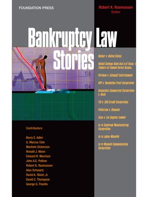 cover image of Bankruptcy Stories